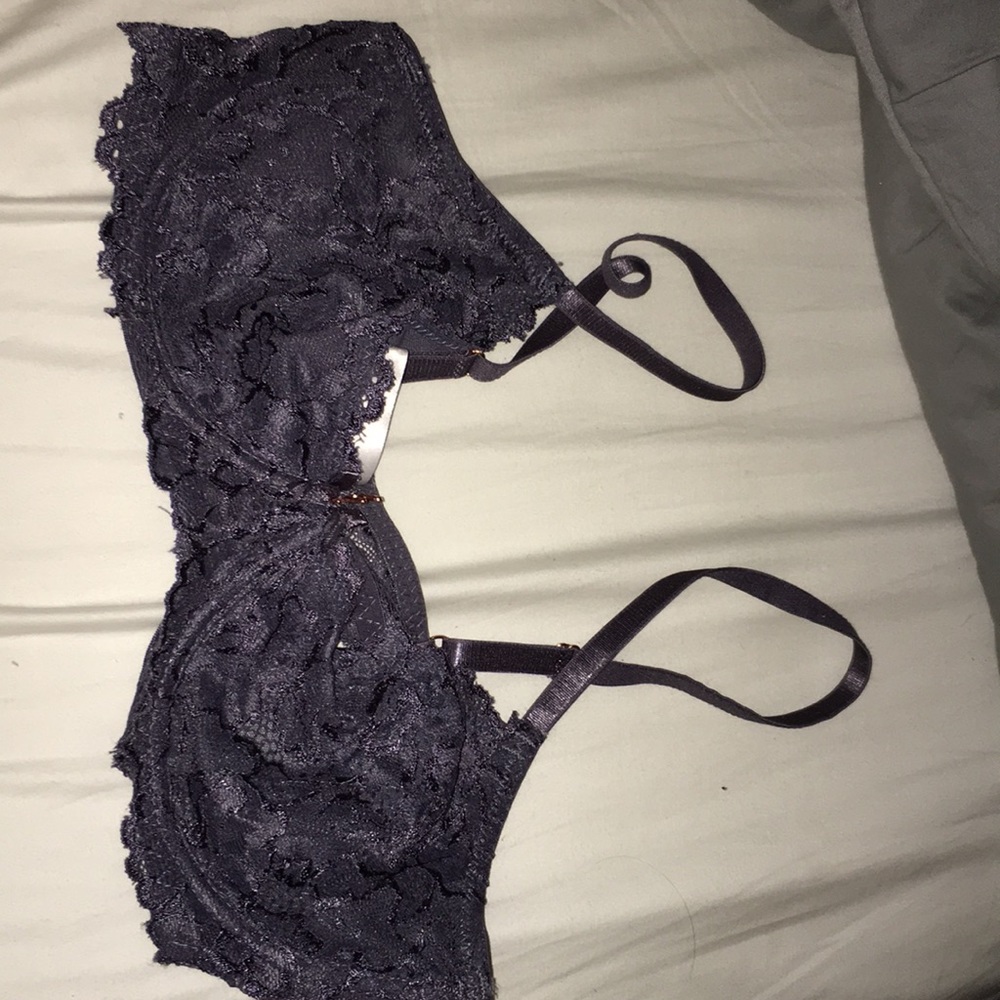 Marilyn Monroe Gray Lace Bralette